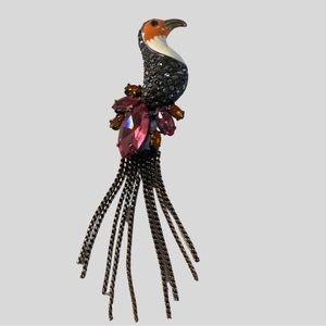 Banana Republic Parrot Brooch